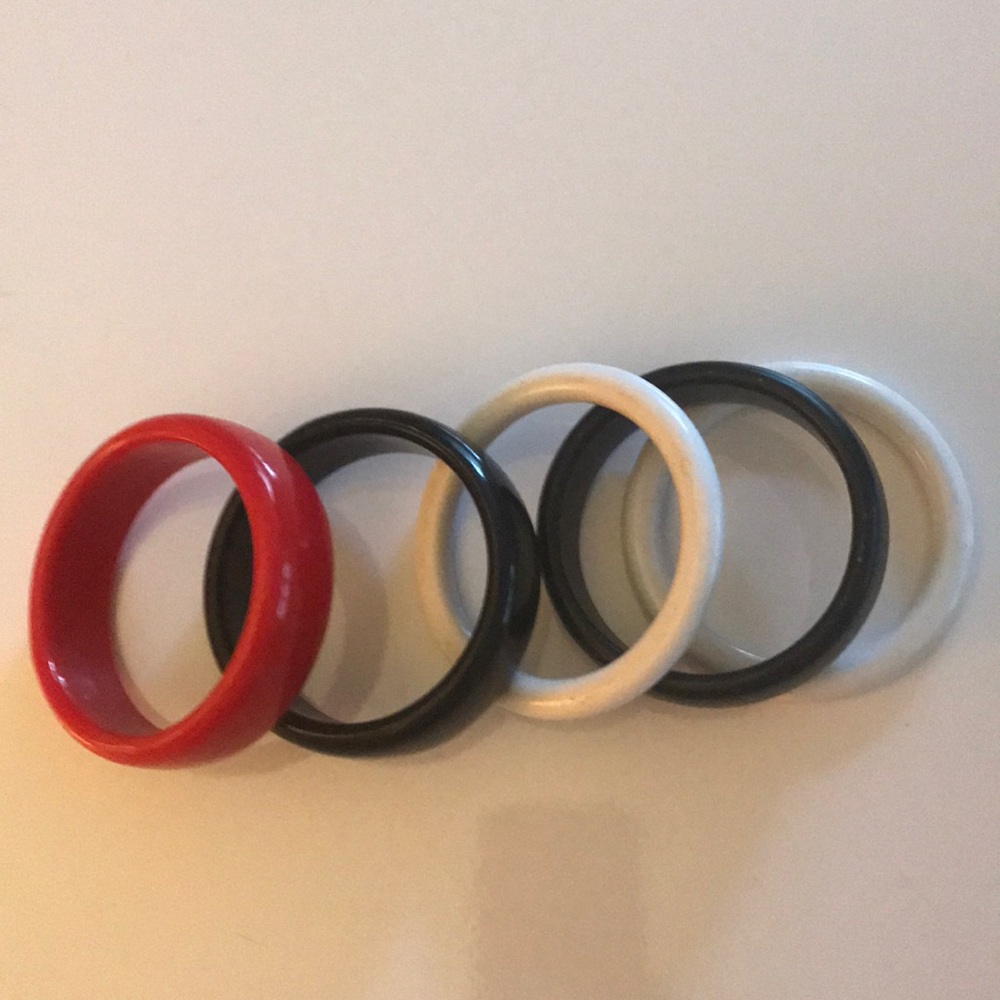 Vintage bangle bracelet set.
